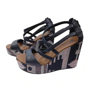 Volcom  Getting Around Wedges Shoes Size 5.5